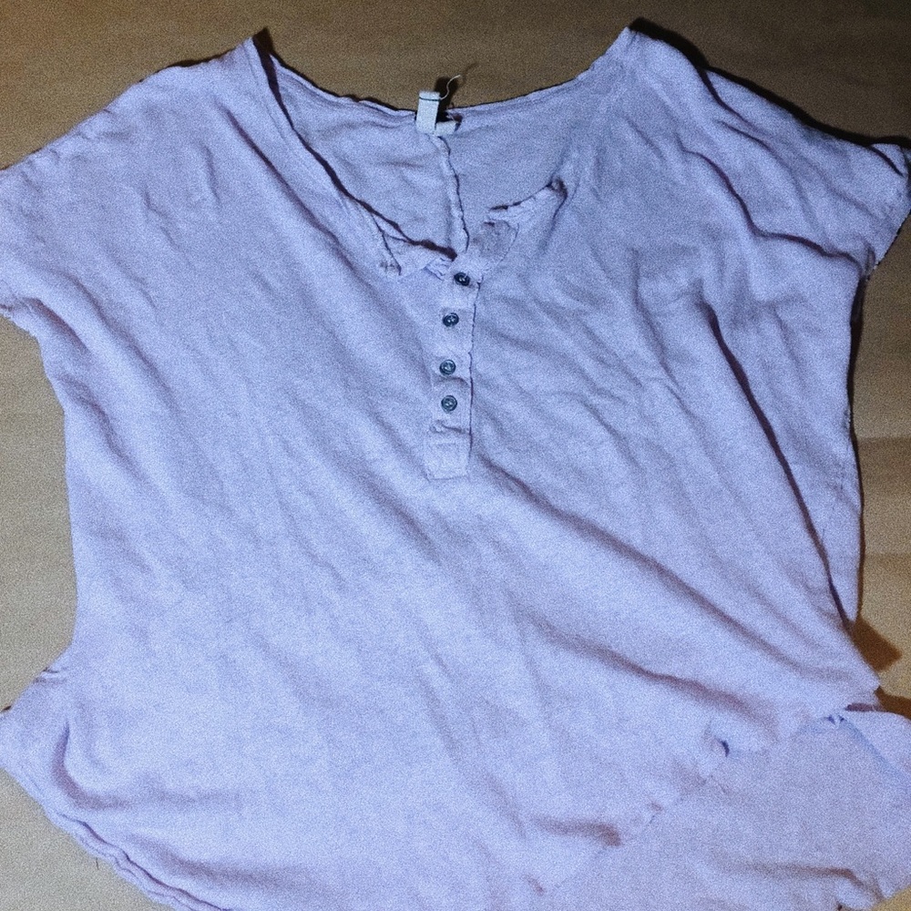 Lilac Free People Shirt